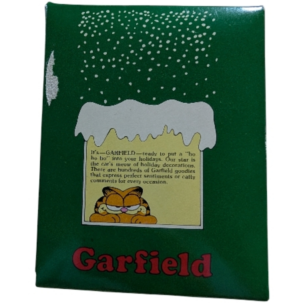 Vintage 1978 Enesco NIB Garfield‎ "Deer Odie" Christmas Ornament - Picture 7 of 7